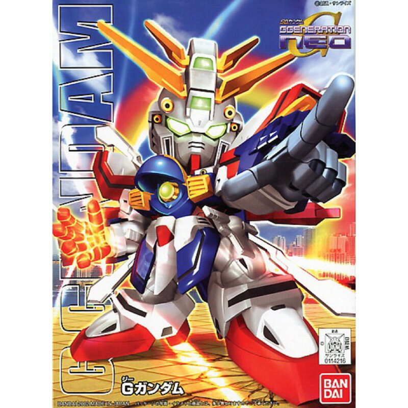 【鋼普拉】現貨 BANDAI SD鋼彈 BB戰士 #242 G GUNDAM S級機體 神威鋼彈 神鋼彈