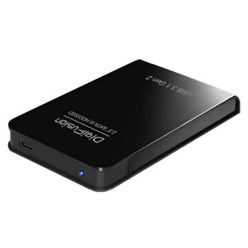 【最高折80+最高回饋25%】伽利略 HD-328U3STC USB3.1 to SATA/SSD 2.5" Type-C接頭 硬碟外接盒 黑《免運》