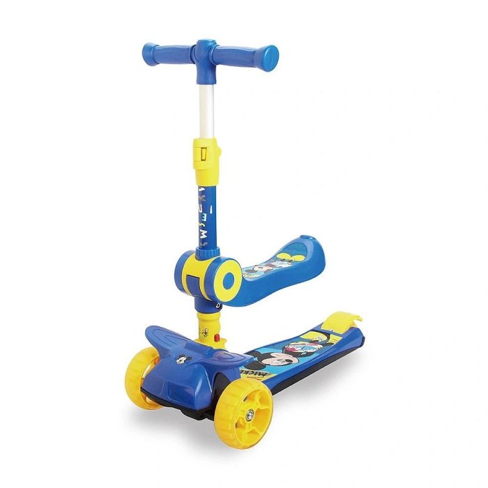 【Baby City娃娃城】米奇兩用摺合滑板車 (DB5700101) 2508元
