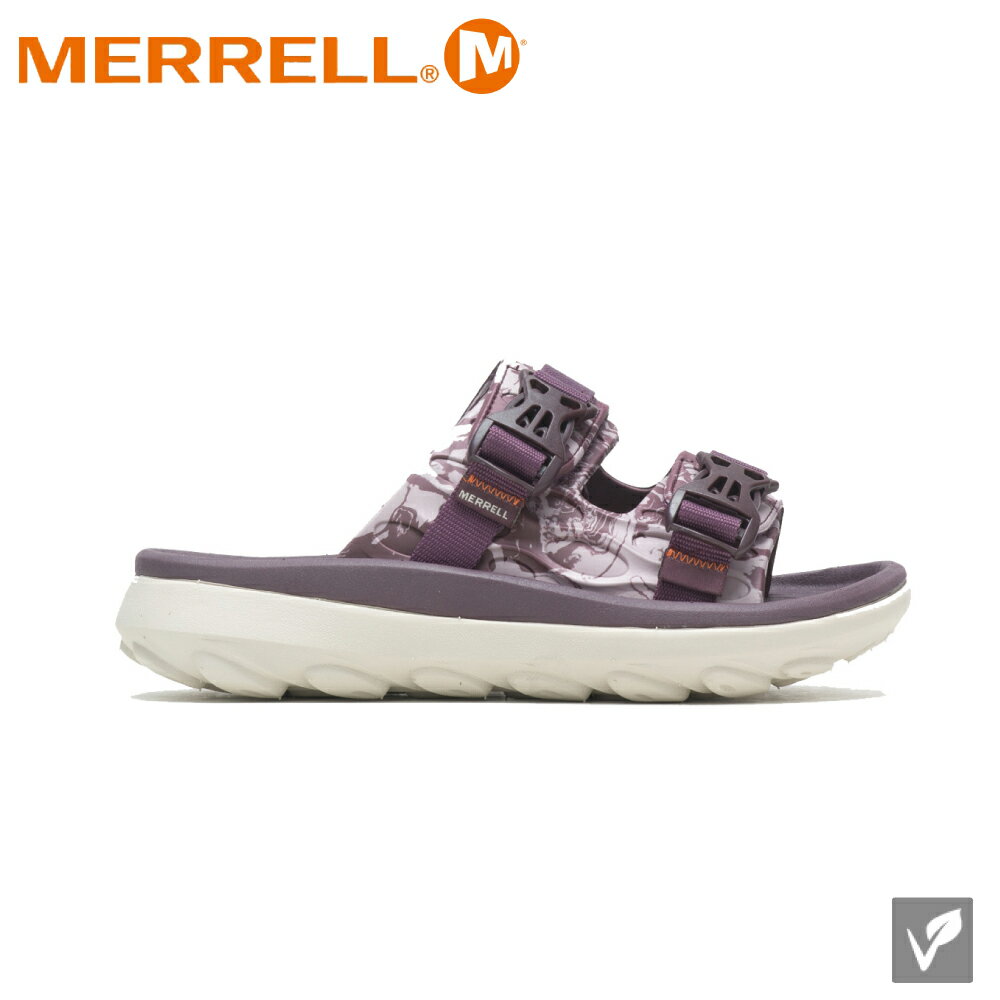 【MERRELL 美國 女 HUT ULTRA WRAP 拖鞋《葡萄紫》】ML005822/登山/玩水