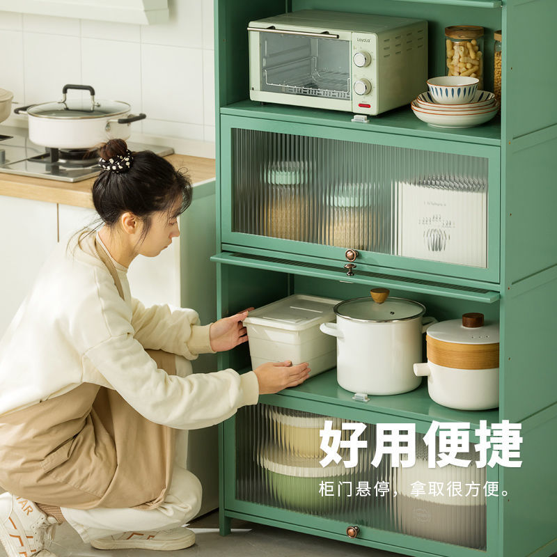 免運 可開發票 廚房架置物架落地多層微波爐收納架多功能儲物架家用貨架櫥櫃架子