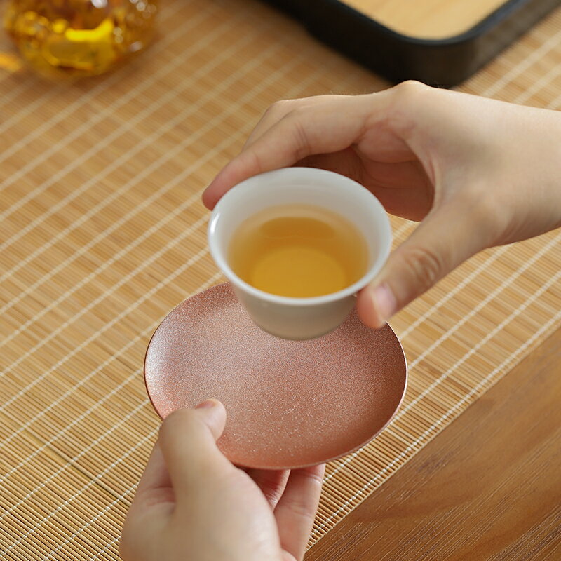 茶具配件功夫茶杯墊加厚隔熱墊防燙茶道茶杯托茶具套裝家用茶墊 4
