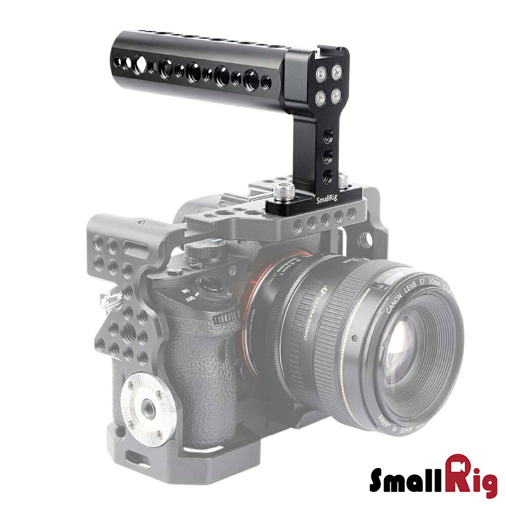 限時★.. SmallRig 1638 微單 通用握把 提把 需搭配外框 GH5 A73 提籠 兔籠 運動攝影 錄影用支架 Arca-Swiss 公司貨 SMR1638B【夏日限時 全館點數5倍送】