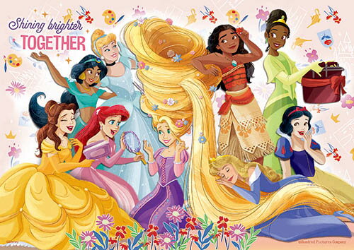 【拼圖貓】百耘圖 - Disney Princess公主(16)拼圖108片 HPD0108-333