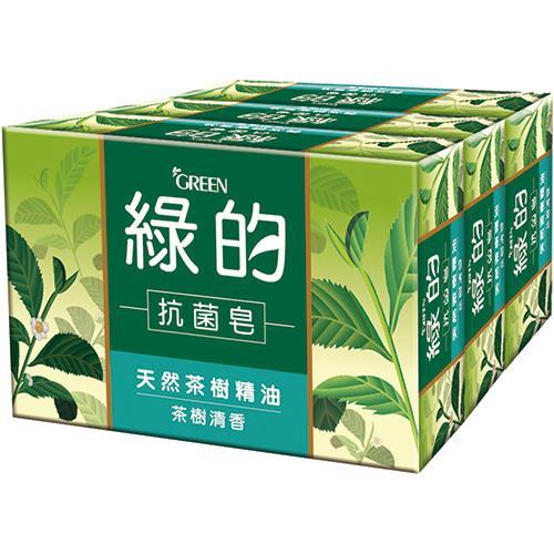 GREEN綠的 抗菌皂-茶樹清香(100g*3入) [大買家]