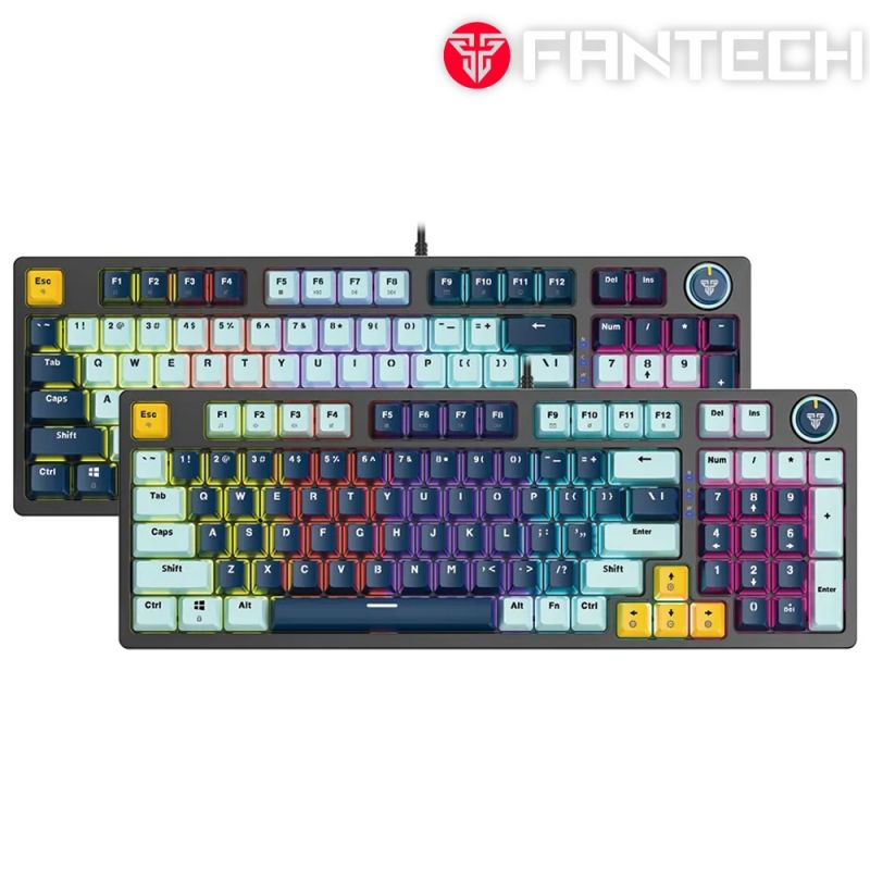 FANTECH MK890 ATOM96 95%可換軸體RGB機械式鍵盤 有線鍵盤 電競鍵盤 注音 倉頡 【愛瘋潮】
