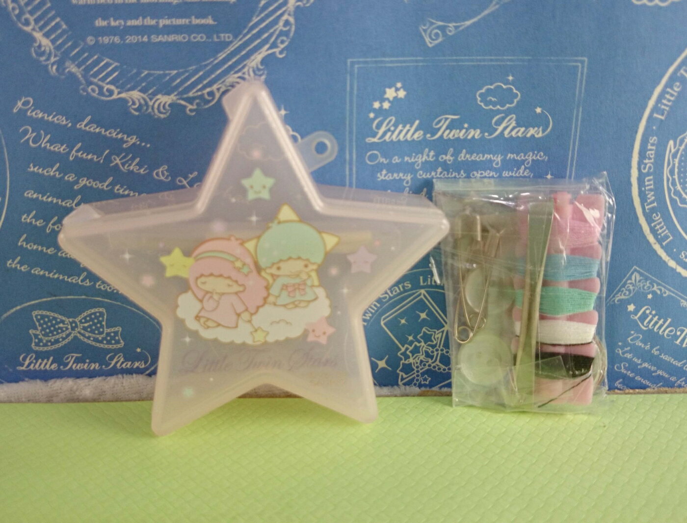 【震撼精品百貨】Little Twin Stars KiKi&LaLa 雙子星小天使 針線 震撼日式精品百貨