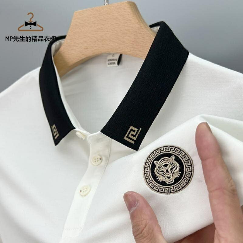 MP先生Polo衫 男士Polo衫 短袖Polo衫 寬鬆Polo衫 Polo衫男 夏天上衣 大尺碼Polo衫