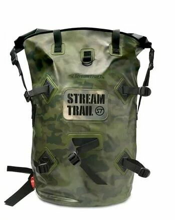 日本 《Stream Trail》 Dry Tank D2 60L (迷彩綠)