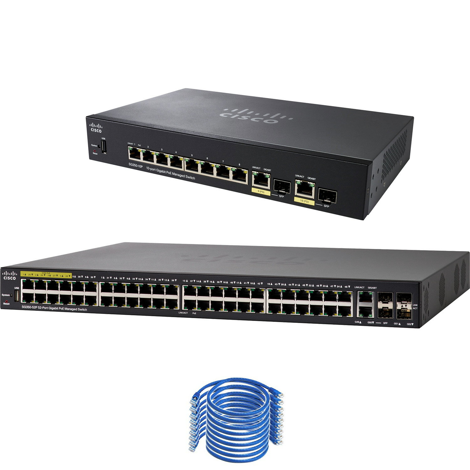 特価新作CISCO SG350-10MP イーサネットポート ルーター・ネットワーク機器