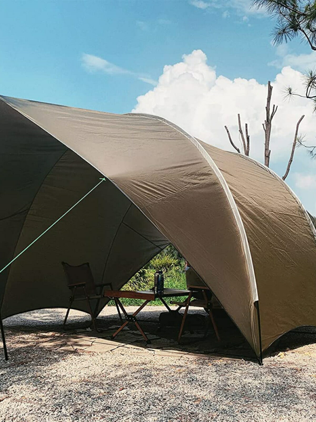 戶外露營車尾天幕帳篷,野營車尾帳篷,車后延伸一體帳篷可單獨使用