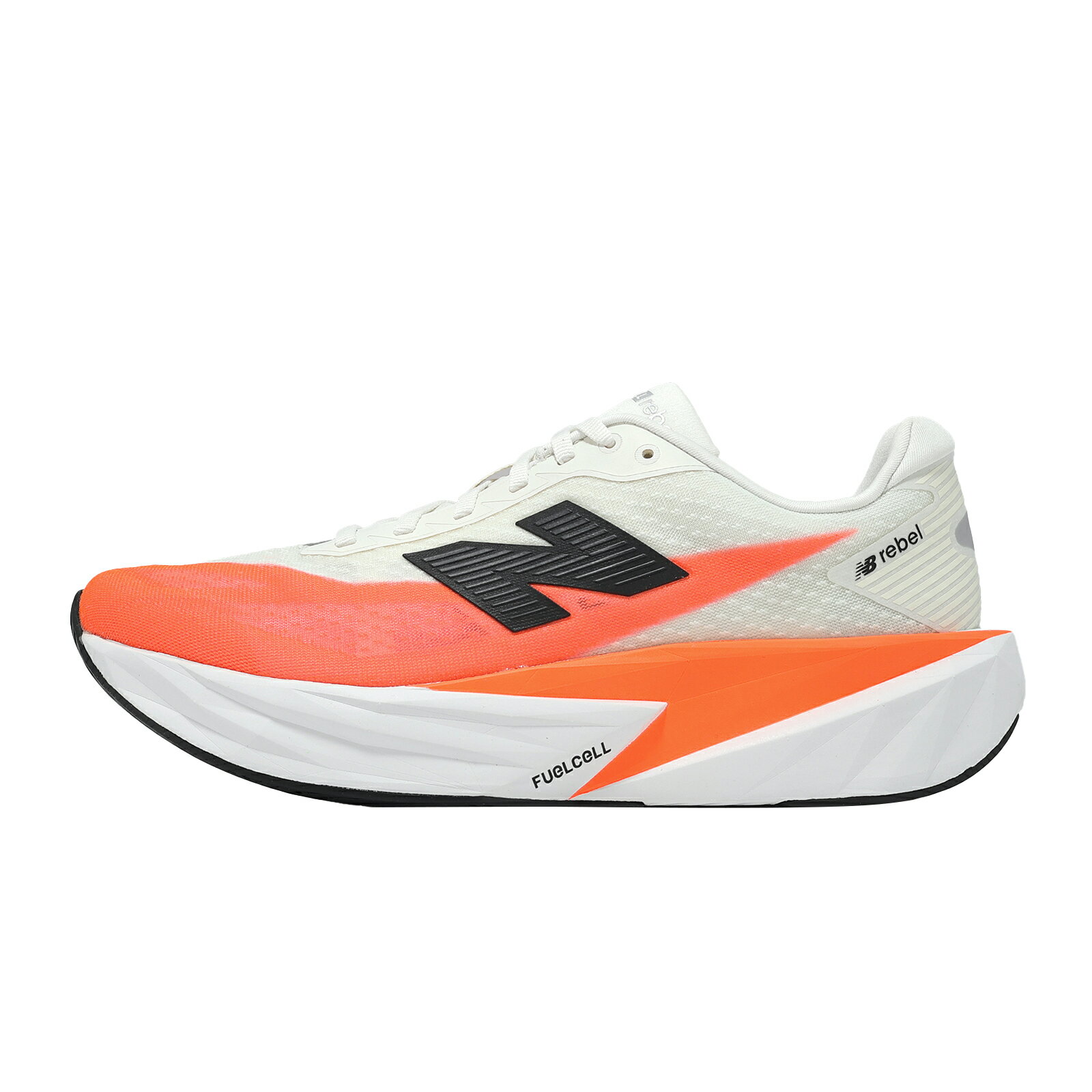 New Balance NB 競速跑鞋 FuelCell Rebel V5 男鞋 白 橘 推進 支撐 運動鞋 MFCXLV5-D