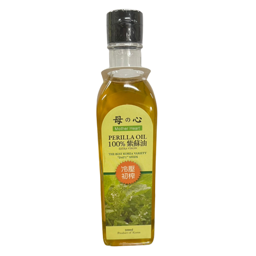 韓國 冷壓母心紫蘇油 300ml/瓶(超商限二瓶)
