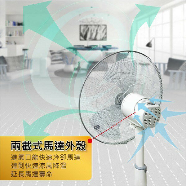 東銘 TM-2003  20吋超強風商業用扇 2