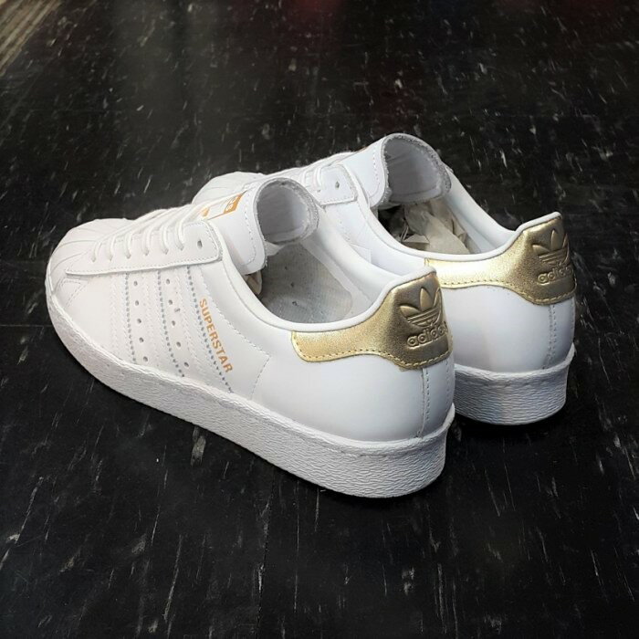 adidas SUPERSTAR 80s BEAUTY&YOUTH 白色全白金色白金日本聯名款CG3617