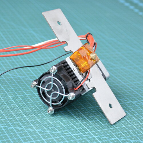 究其科技 3D列印機配件 步進電機帶風扇散熱器 擠出機 擠出頭套裝