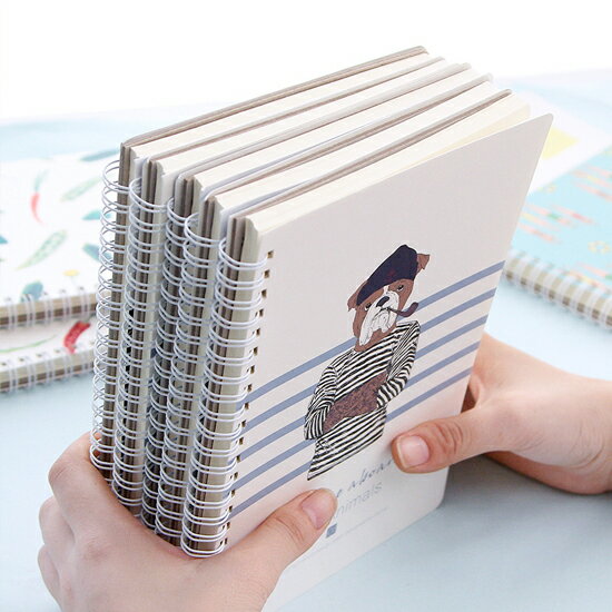 ♚MY COLOR♚ A5活頁側翻線圈本 學生 辦公 公司 文具用品 筆記本 記事本【P102】