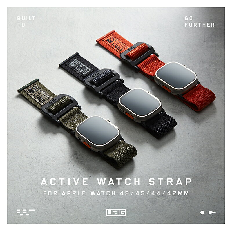 UAG Active v2 時尚尼龍  錶帶 適用 Apple Watch 適用 42 44 45 49 mm 2