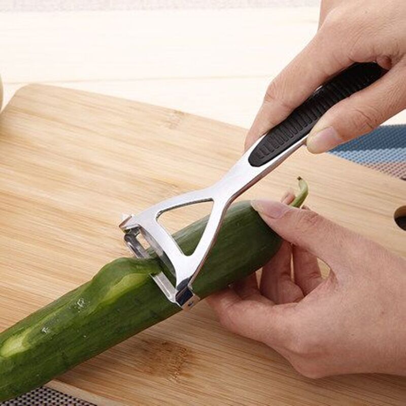 外貿不銹鋼瓜刨削皮器刨刀削皮刀水果刀去皮器廚房用具用品