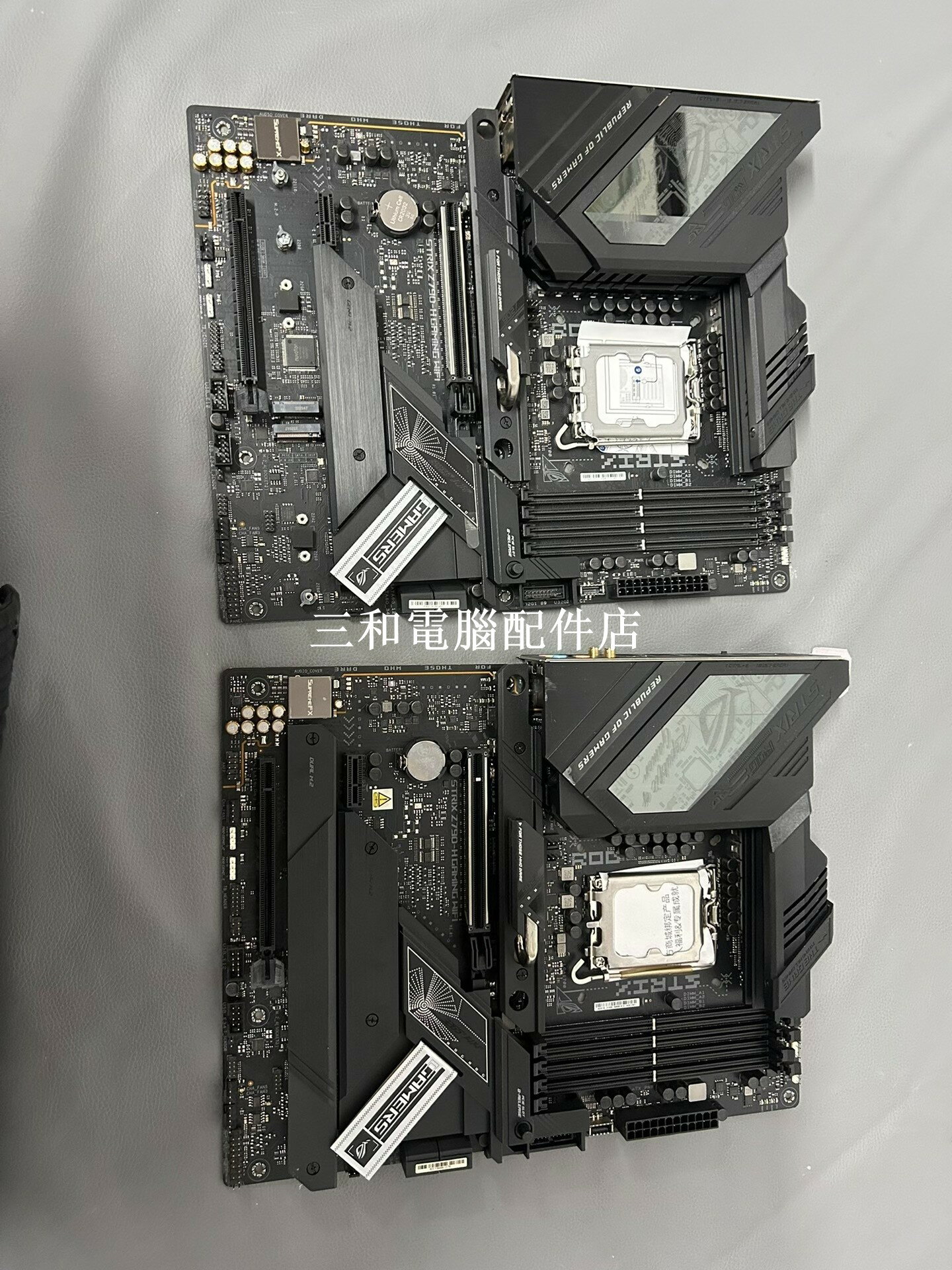 華碩 Z790 H WiFi D5 主機板 ATX 支持 12 代 14 代 CPU 5 代內存 22 年 拆機配件