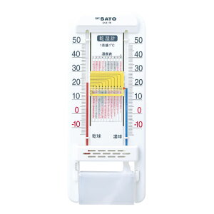 [東昇] 乾濕球溫濕度計｜SK式1号｜日本SATO/ASAHI