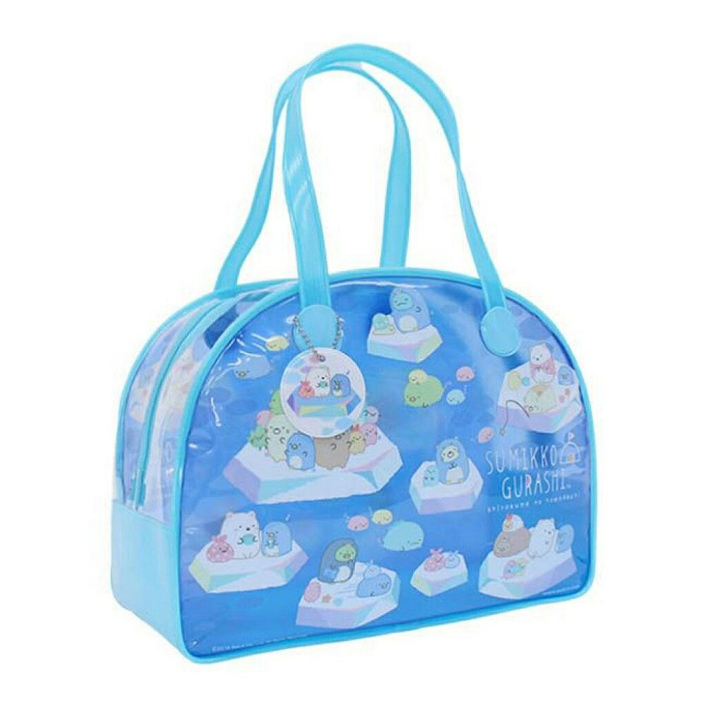 【震撼精品百貨】角落生物 Sumikko Gurashi 角落生物 SUMIKKO GURASHI 透明PVC側揹包|#08438 震撼日式精品百貨