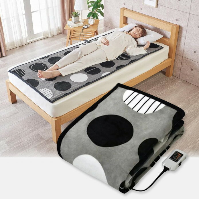 【日本出貨丨火箭出貨】Sugibo PremiumBoa 椙山紡織 電熱毯 SB20SL05（GY）灰色 1