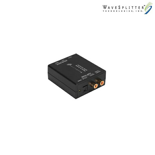 WaveSplitter威世波 WST-PCV004 數位轉類比音源轉換器 光纖轉AV 同軸轉AV