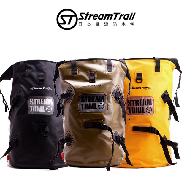 日本品牌【Stream Trail】60L 雙肩背包 戶外 防水包 水上活動 游泳 登山 旅行包 後背包 休閒包
