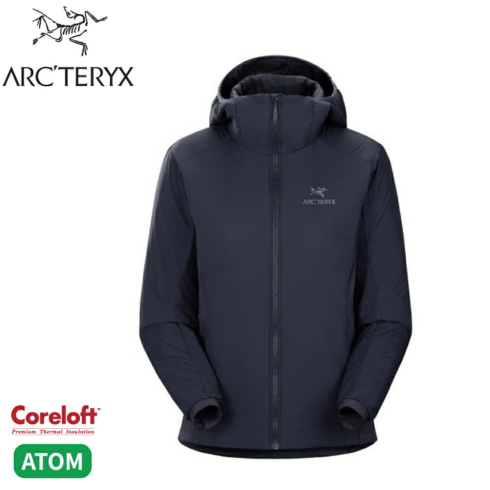 【ARC'TERYX 始祖鳥 女 Atom化纖外套《黑寶石》】X000006780/登山/保暖外套/連帽外套
