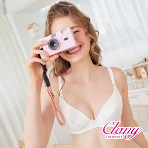 【可蘭霓Clany】台灣製無痕透氣小貓咪軟鋼圈學生BCD罩杯內衣 少女成長型涼感 8050-22 白色