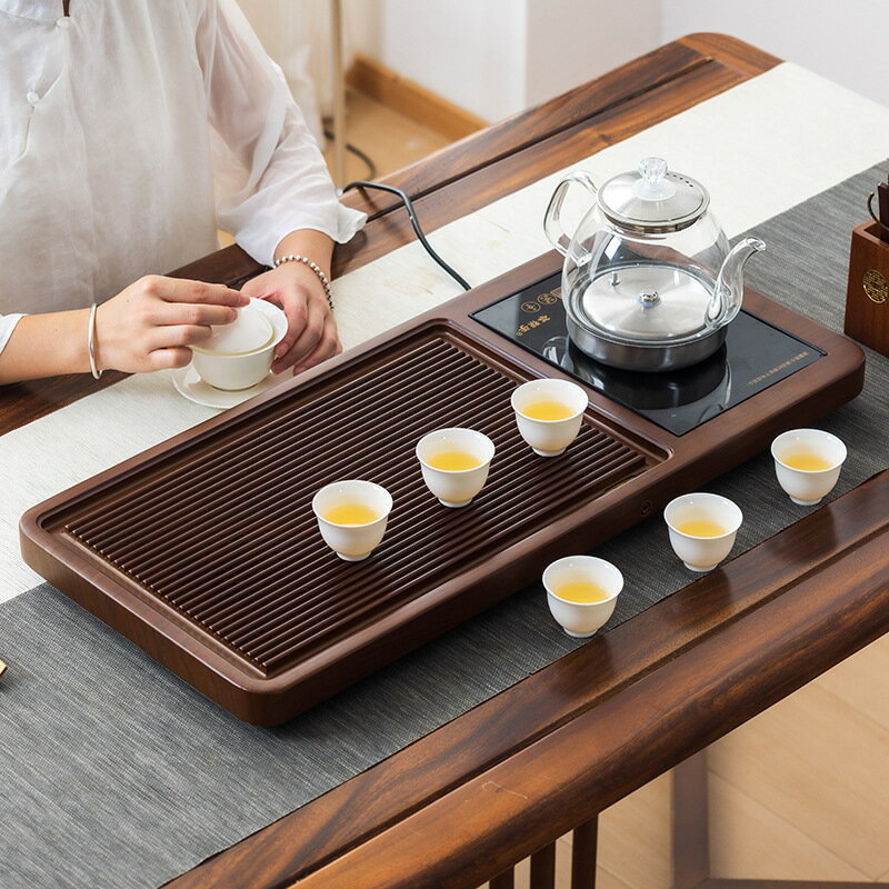 快速出貨 附發票 整套茶具茶盤套裝家用高檔客廳辦公室功夫全自動泡茶臺燒水壺一體