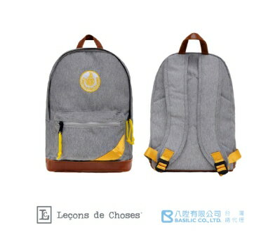 Leçons de choses 金絲運動後背包-灰 (X011)