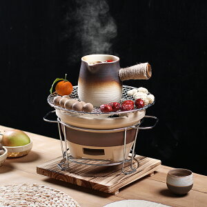 戶外烤爐 圍爐煮茶室內家用烤火爐器具全套配件網紅罐罐烤茶壺裝備碳爐一套