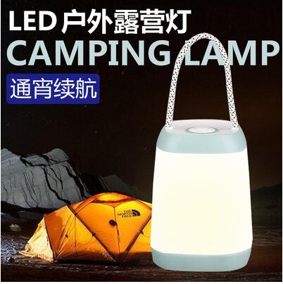 LED露營燈超長續航充電營地野外野營馬燈應急帳篷燈掛式戶外用品 全館免運