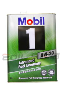 MOBIL 1 0W30 機油日本鐵罐裝 油電車專用 4L【最高點數22%點數回饋】