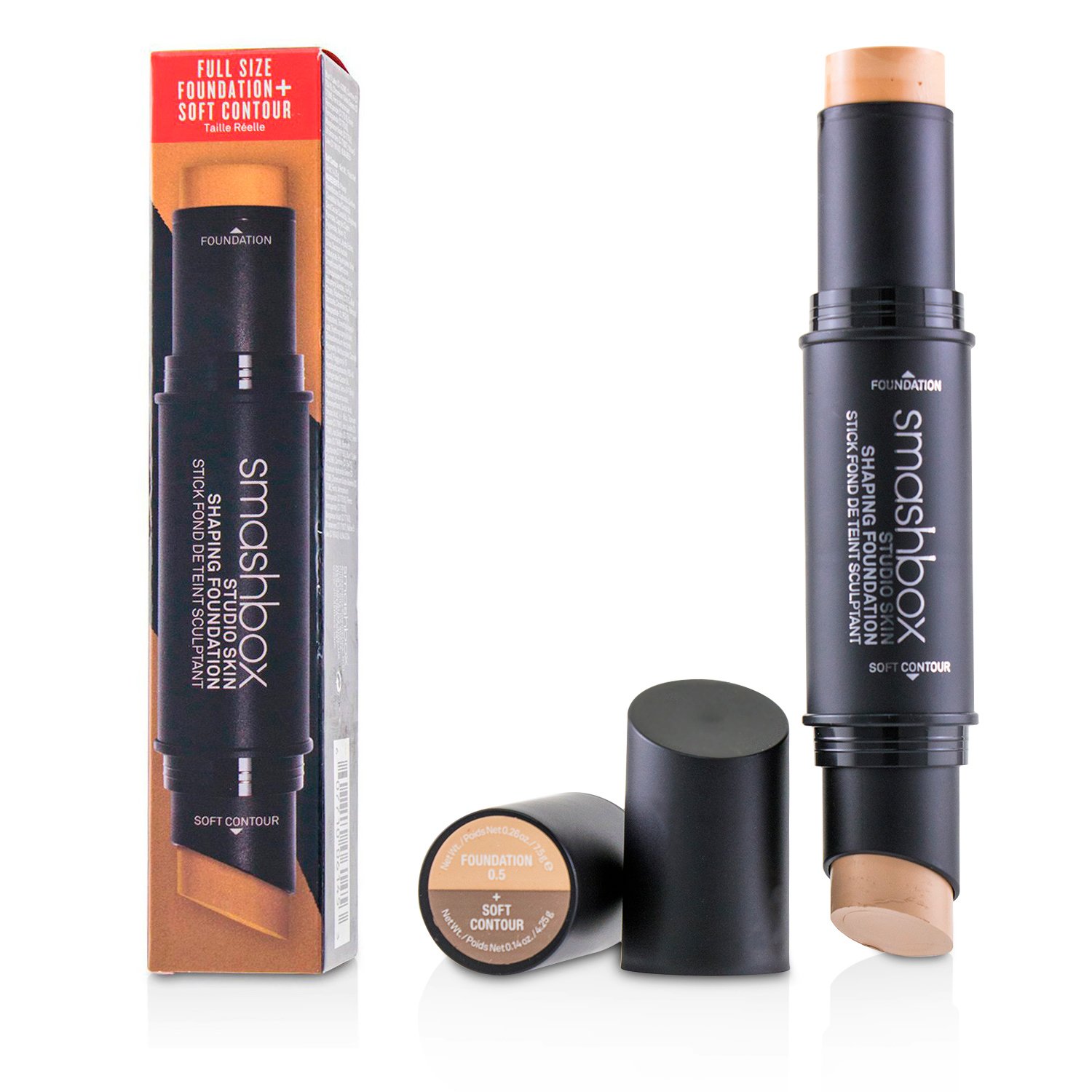 Smashbox - 肌膚粉底+柔滑修容膏Studio Skin Shaping Foundation + Soft Contour Stick