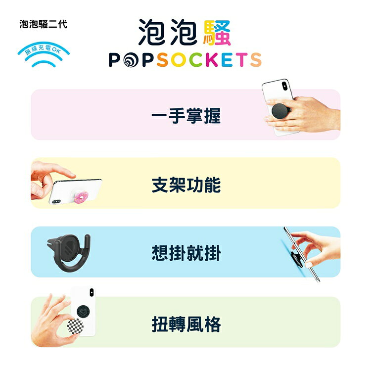 美國隊長【PopSockets 泡泡騷二代 PopGrip】 美國 No.1 時尚手機支架