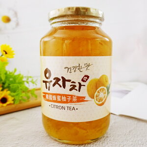 【韓廣】韓國蜂蜜柚子茶(黃金蜂蜜柚子茶 柚子茶) 1kg【8809283332844】(韓國沖泡)