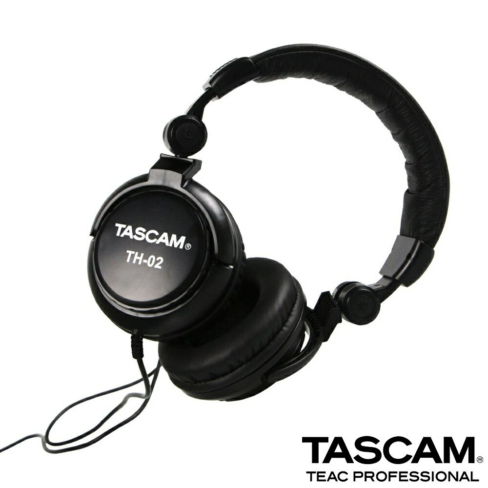 限時★.. 【日本 TASCAM 】達斯冠 耳罩式耳機 TH-02 正成公司貨【全館點數13倍送】