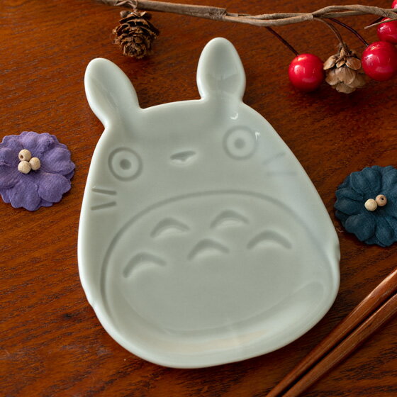 真愛日本 宮崎駿 吉卜力 龍貓 大灰龍貓 和風 日本製 造型陶瓷小豆皿 醬油碟 小盤子