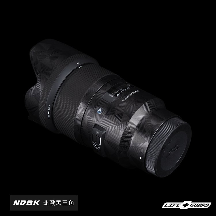 LIFE+GUARD 相機 鏡頭 包膜 SIGMA 35mm F1.4 DG HSM ART (Sony E-mount) (獨家款式)