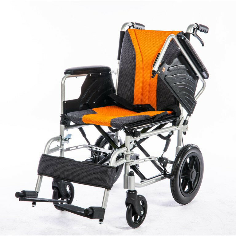 均佳機械式輪椅-鋁合金(小輪)(可代辦長照補助款申請) JW-160(扶手可後掀)JW160
