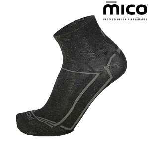 MICO XT2 輕量短筒運動襪 CA1532 / 城市綠洲(襪子 透氣 快乾 銀纖維 義大利)