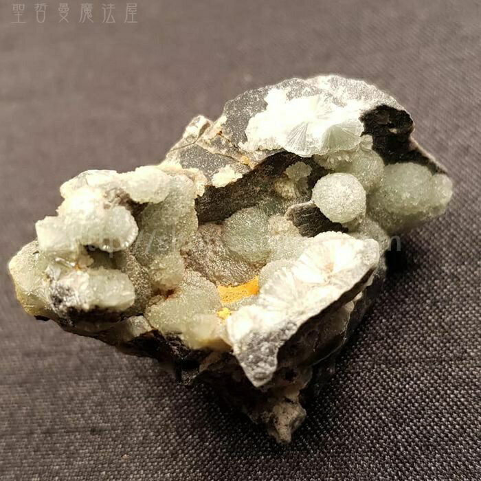 【土桑展精選寶物】銀星礦 /銀星石 精選原礦Wavellite 29號(放射纖維磷鋁石) ~阿肯色州
