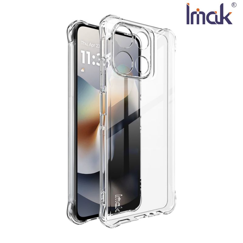 手機殼 防摔殼 Imak 艾美克 Moto G56 5G 全包防摔套(氣囊) 保護殼 防摔殼 氣囊套 透明套 TPU軟套 不易發黃【愛瘋潮】
