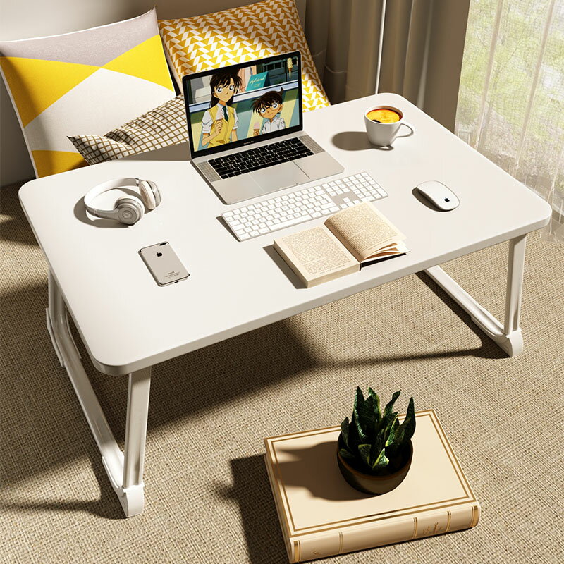 宿舍懸浮桌子上鋪床上電腦懶人桌懸空書桌可升降調節筆記本電腦桌