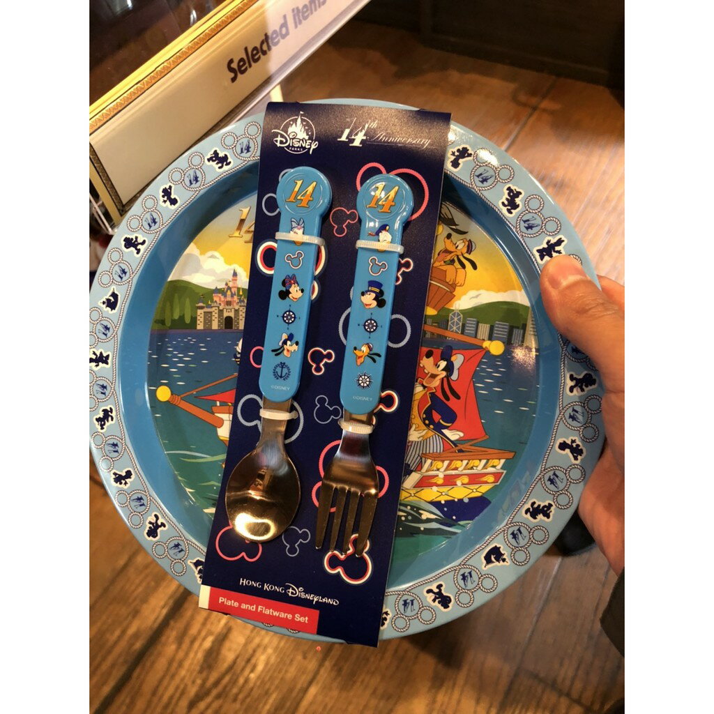 【JOKO JOKO】香港 迪士尼 米奇餐盤 三件組