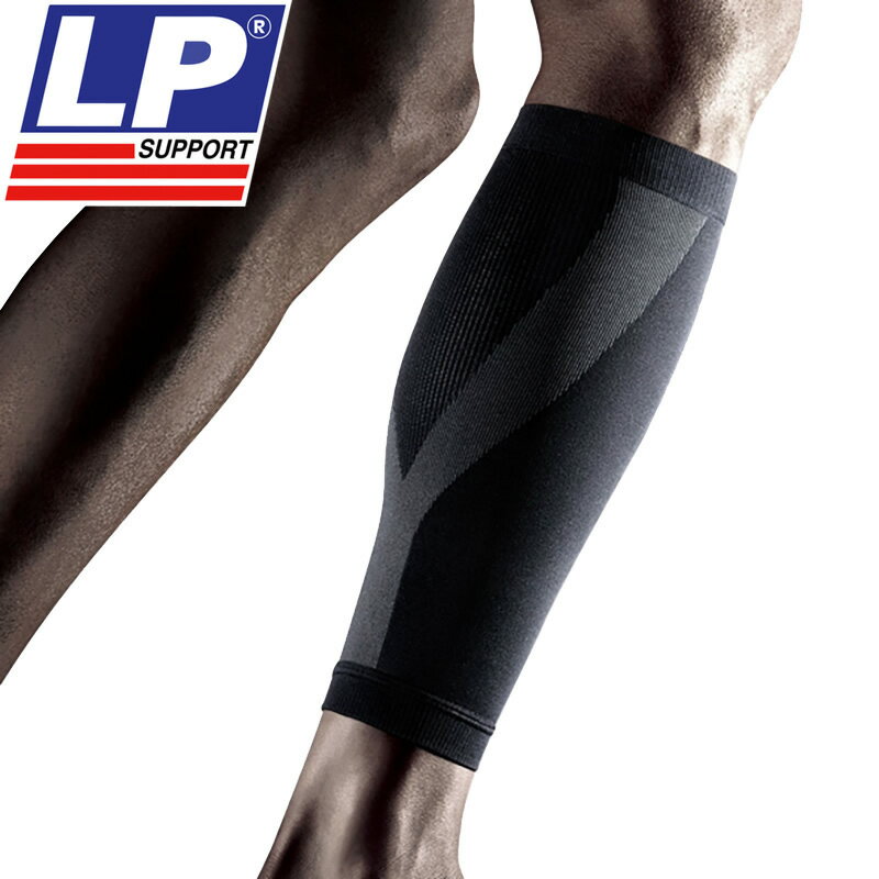 LP護小腿運動籃球足球壓縮套護腿襪套跑步專業格斗登山馬拉松男女