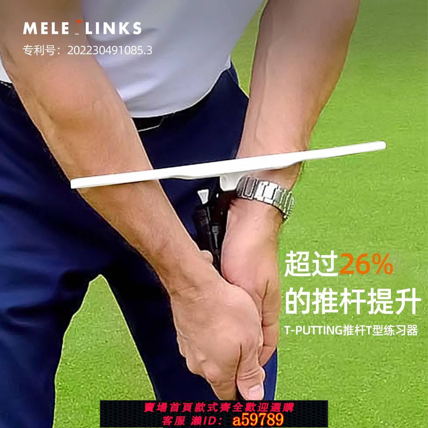 【臺灣公司 可打統編】初學者降桿推桿訓練輔助練習工具 推桿矯正器高爾夫T型推桿練習器